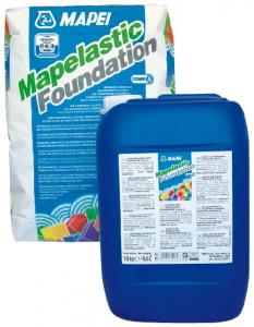 Hidroizolatii - Hidroizolatie flexibila fundatie si beci Mapei Mapelastic Foundation A+B 32 kg